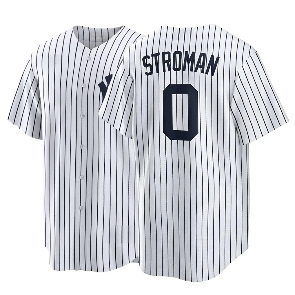 Kooe NY.Yankees #0 Marcus Stroman Player White Game Home Stitched Jerseys