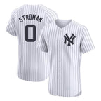 Kooe NY.Yankees #0 Marcus Stroman Player White Limited Elite Home Stitched Jerseys