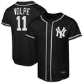 Kooe NY.Yankees #11 Anthony Volpe Player Black Out Game Stitched Jerseys