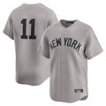Kooe NY.Yankees #11 Anthony Volpe Player Gray Limited Home Stitched Jerseys
