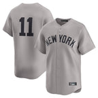Kooe NY.Yankees #11 Anthony Volpe Player Gray Limited Home Stitched Jerseys