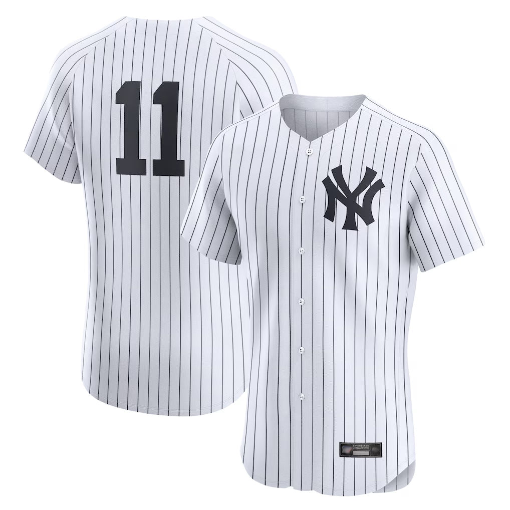 Kooe NY.Yankees #11 Anthony Volpe Player White Limited Elite Home Stitched Jerseys
