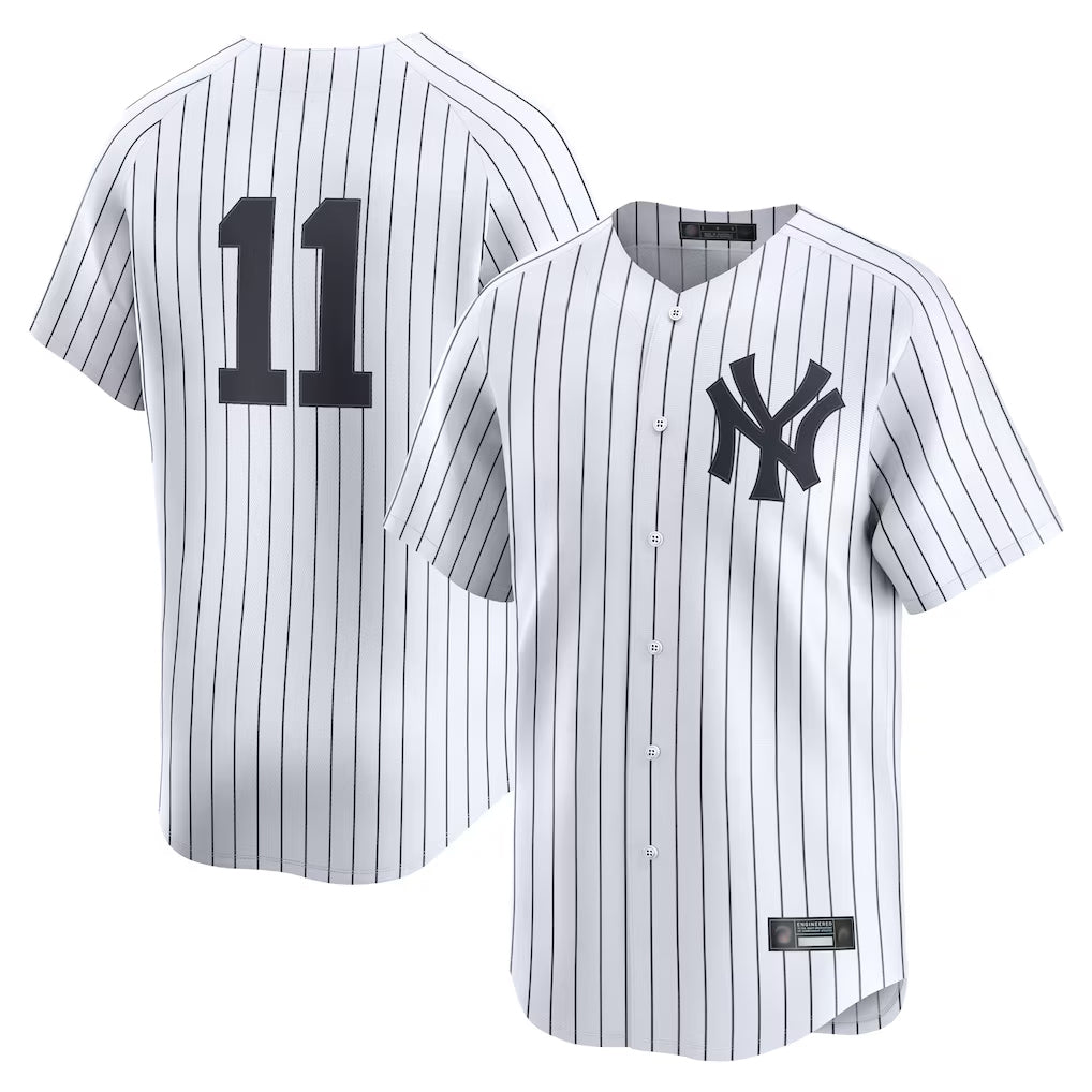 Kooe NY.Yankees #11 Anthony Volpe Player White Limited Home Stitched Jerseys
