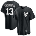 Kooe NY.Yankees #13 Jazz Chisholm Jr Player Black Game Stitched Jerseys