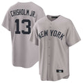 Kooe NY.Yankees #13 Jazz Chisholm Jr Player Gray Game Home Stitched Jerseys