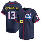 Kooe NY.Yankees #13 Jazz Chisholm Jr Player Navy All Star Limited Home Stitched Jerseys