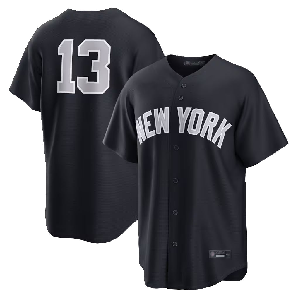Kooe NY.Yankees #13 Jazz Chisholm Jr Player Navy Game Home Stitched Jerseys