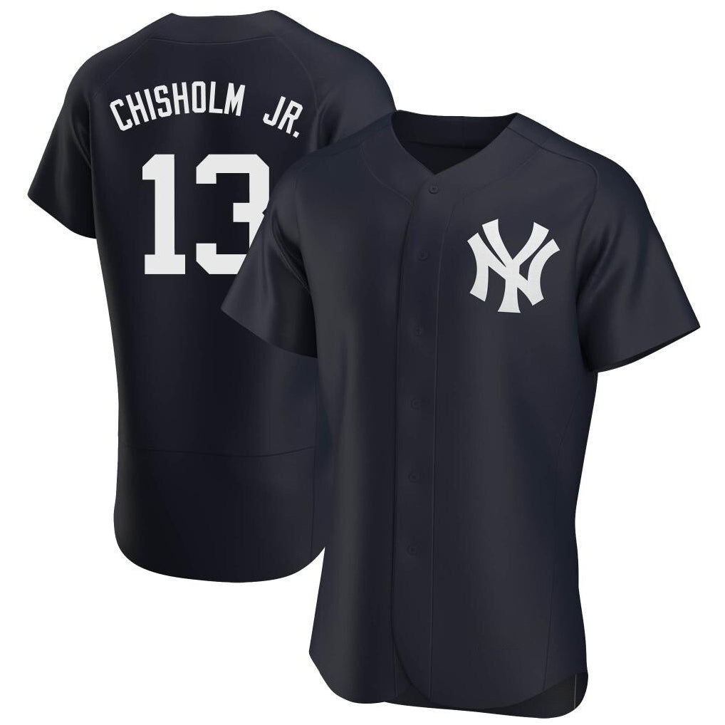 Kooe NY.Yankees #13 Jazz Chisholm Jr Player Navy Limited Elite Home Stitched Jerseys