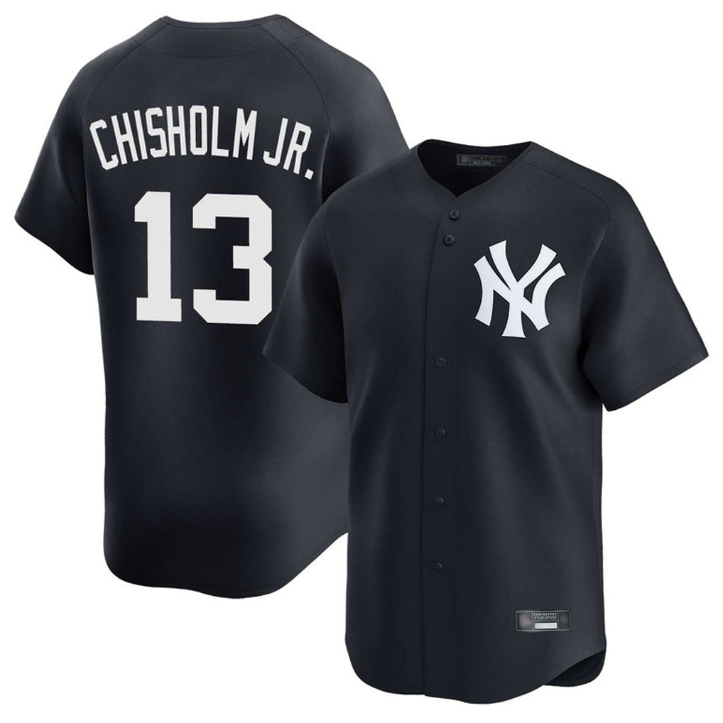 Kooe NY.Yankees #13 Jazz Chisholm Jr Player Navy Limited Game Stitched Jerseys