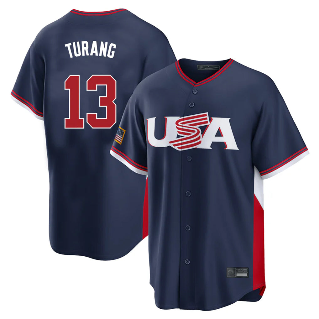 Kooe NY.Yankees #13 Jazz Chisholm Jr Player Navy USA 2026 World Classic Limited Game Stitched Jerseys