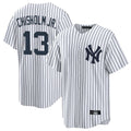 Kooe NY.Yankees #13 Jazz Chisholm Jr Player White Game Home Stitched Jerseys