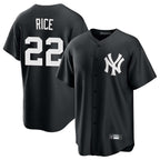 Kooe NY.Yankees #22 Ben Rice Player Black Game Home Stitched Jerseys