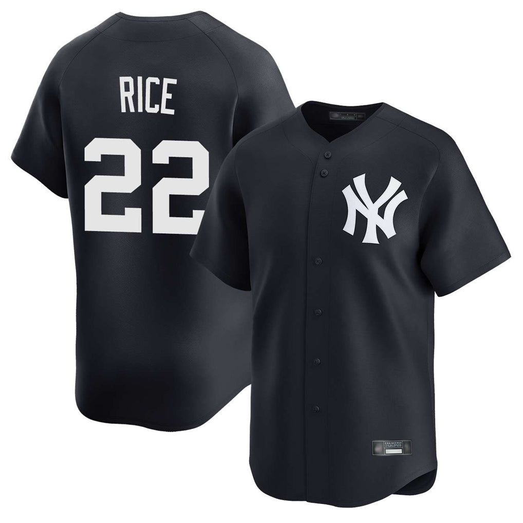 Kooe NY.Yankees #22 Ben Rice Player Navy Alternate Limited Home Stitched Jerseys