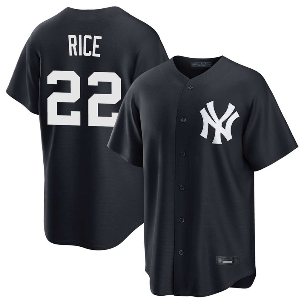 Kooe NY.Yankees #22 Ben Rice Player Navy Game Home Stitched Jerseys