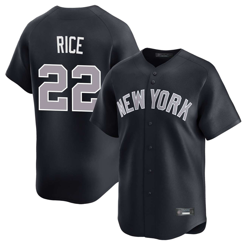 Kooe NY.Yankees #22 Ben Rice Player Navy Limited Home Stitched Jerseys