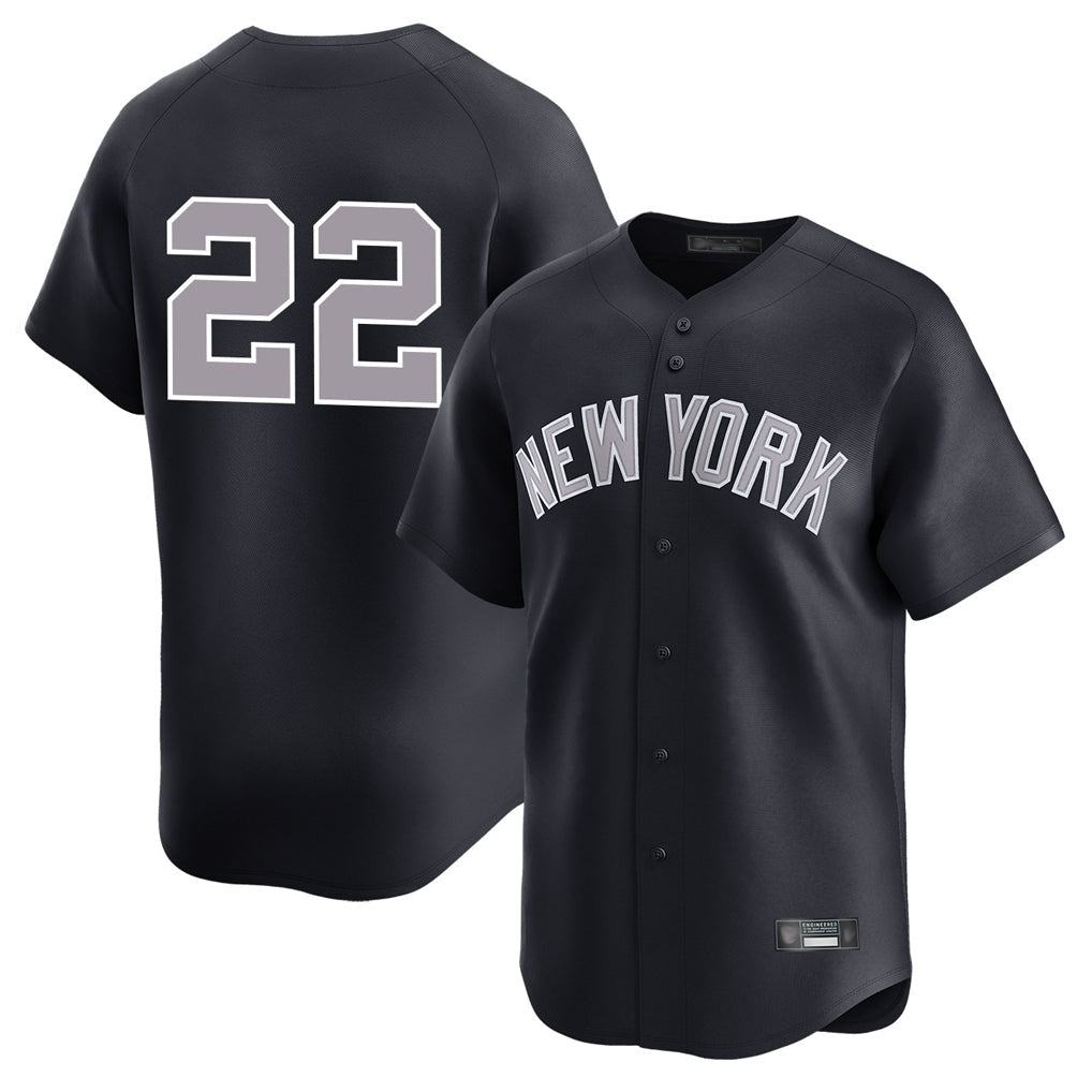 Kooe NY.Yankees #22 Ben Rice Player Navy Limited Stitched Jerseys