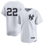 Kooe NY.Yankees #22 Ben Rice Player White Limited Stitched Jerseys