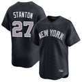Kooe NY.Yankees #27 Giancarlo Stanton Player Navy Limited Game Stitched Jerseys