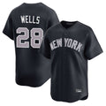 Kooe NY.Yankees #28 Austin Wells Player Navy Limited Home Stitched Jerseys
