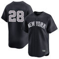 Kooe NY.Yankees #28 Austin Wells Player Navy Limited Stitched Jerseys