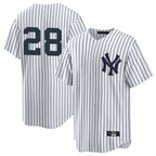 Kooe NY.Yankees #28 Austin Wells Player White Game Stitched Jerseys