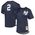Kooe NY.Yankees #2 Derek Jeter Player Navy Mitchell & Ness Limited Stitched Jerseys