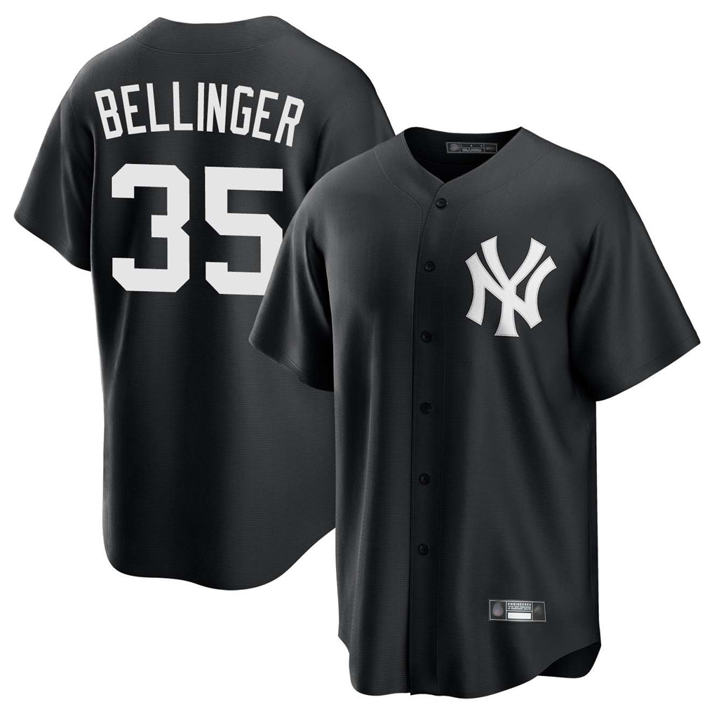 Kooe NY.Yankees #35 Cody Bellinger Player Black Game Stitched Jerseys