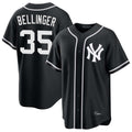 Kooe NY.Yankees #35 Cody Bellinger Player Black Out Game Stitched Jerseys