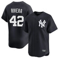 Kooe NY.Yankees #42 Mariano Rivera Player Navy Alternate Limited Home Stitched Jerseys