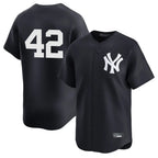 Kooe NY.Yankees #42 Mariano Rivera Player Navy Alternate Limited Stitched Jerseys