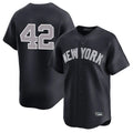 Kooe NY.Yankees #42 Mariano Rivera Player Navy Limited Stitched Jerseys