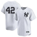 Kooe NY.Yankees #42 Mariano Rivera Player White Limited Stitched Jerseys