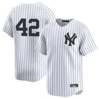 Kooe NY.Yankees #42 Mariano Rivera Player White Limited Stitched Jerseys