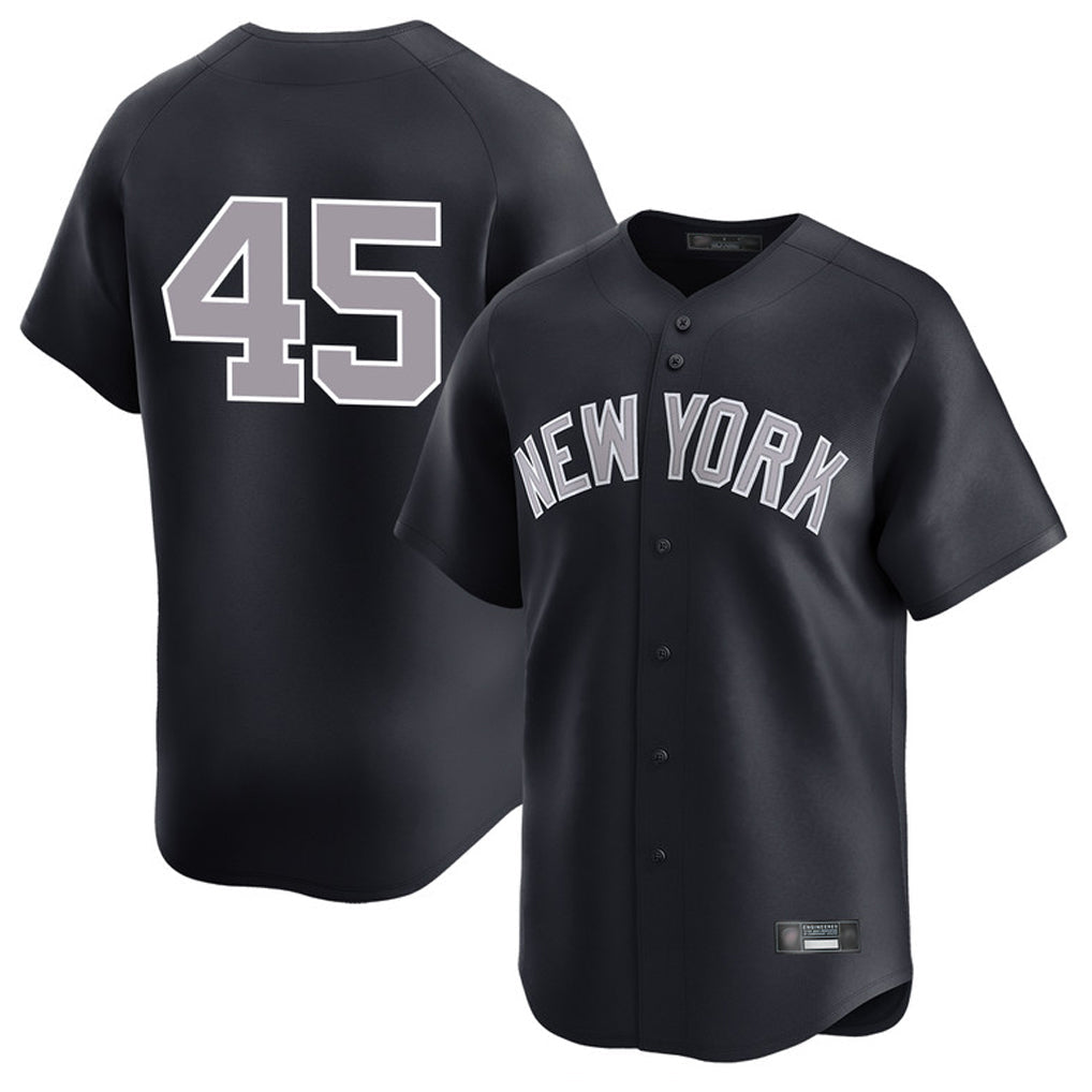 Kooe NY.Yankees #45 Gerrit Cole Player Navy Limited Game Stitched Jerseys