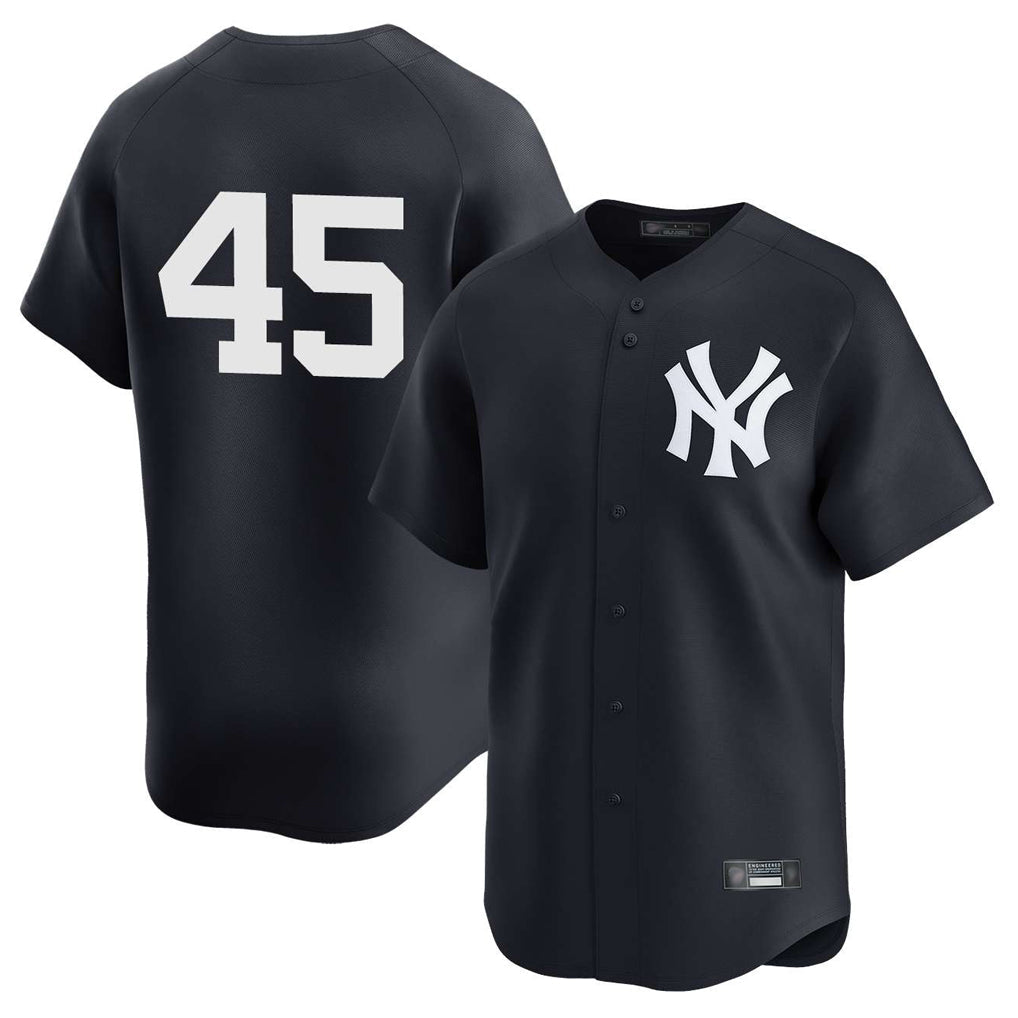 Kooe NY.Yankees #45 Gerrit Cole Player Navy Limited Home Stitched Jerseys