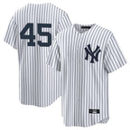 Kooe NY.Yankees #45 Gerrit Cole Player White Game Home Stitched Jerseys
