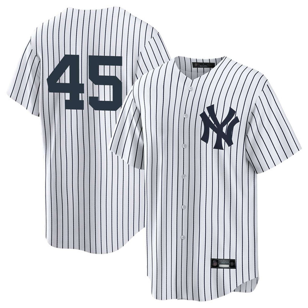 Kooe NY.Yankees #45 Gerrit Cole Player White Game Home Stitched Jerseys
