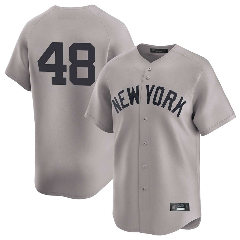 Kooe NY.Yankees #48 Paul Goldschmidt Player Gray Limited Home Stitched Jerseys