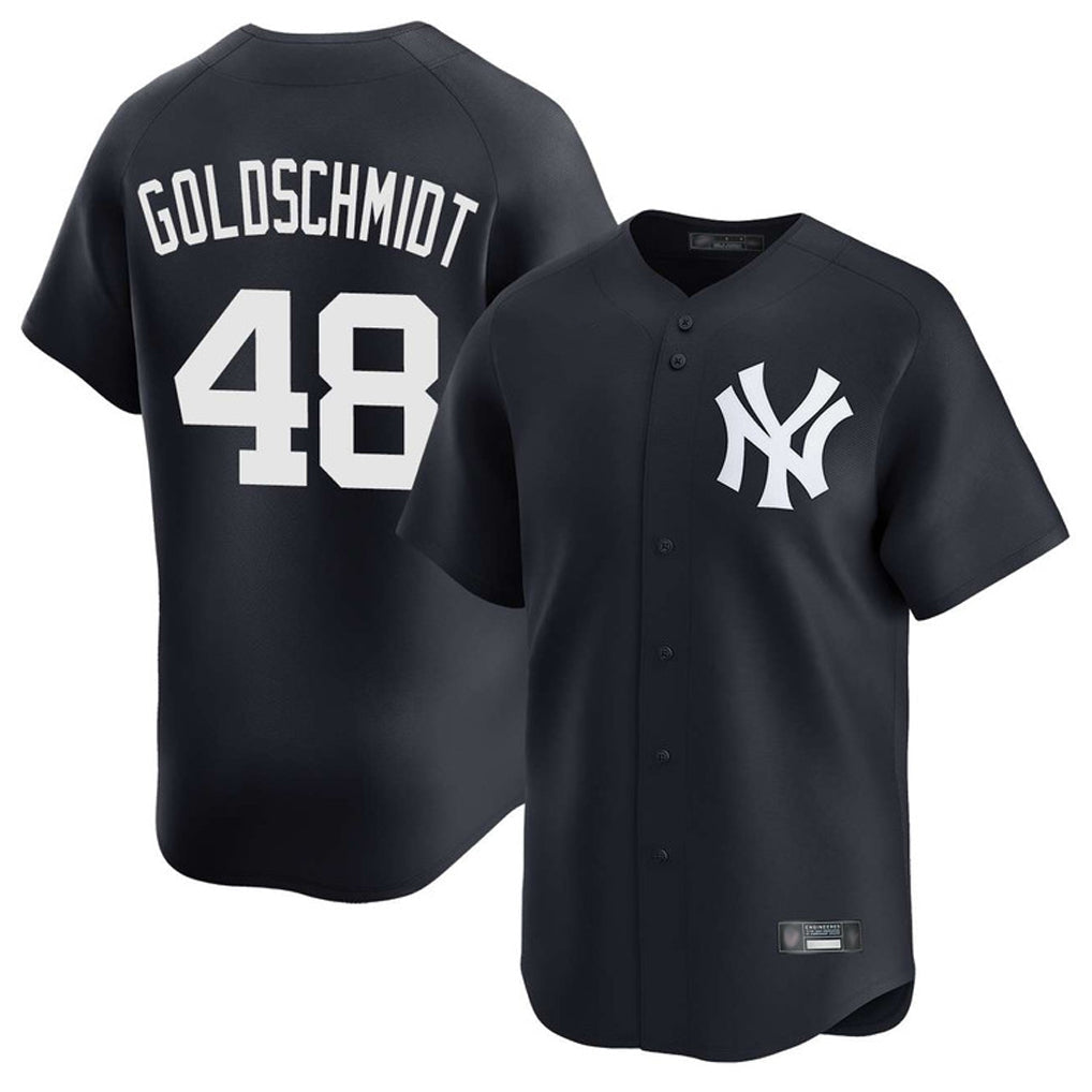 Kooe NY.Yankees #48 Paul Goldschmidt Player Navy Limited Stitched Jerseys