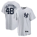 Kooe NY.Yankees #48 Paul Goldschmidt Player White Game Home Stitched Jerseys