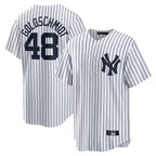 Kooe NY.Yankees #48 Paul Goldschmidt Player White Game Home Stitched Jerseys