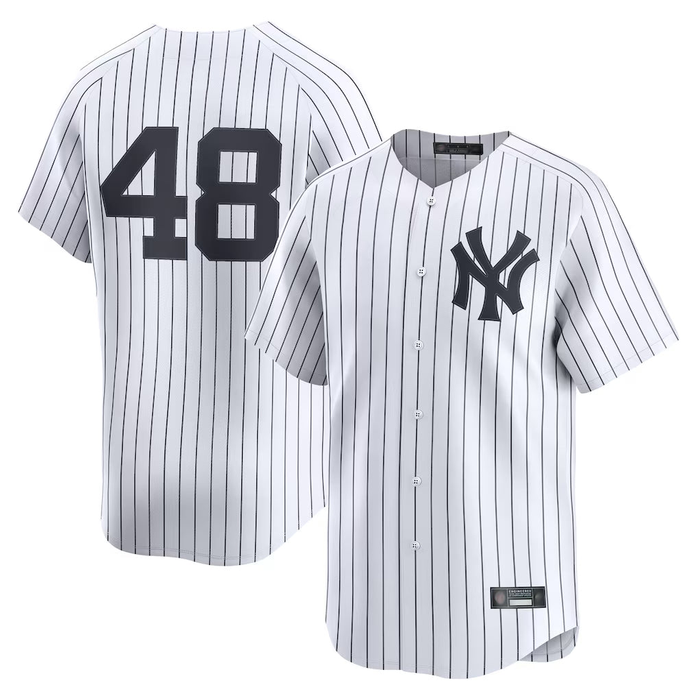 Kooe NY.Yankees #48 Paul Goldschmidt Player White Limited Home Stitched Jerseys