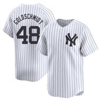 Kooe NY.Yankees #48 Paul Goldschmidt Player White Limited Stitched Jerseys