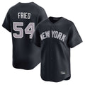 Kooe NY.Yankees #54 Max Fried Player Navy Limited Home Stitched Jerseys