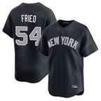 Kooe NY.Yankees #54 Max Fried Player Navy Limited Home Stitched Jerseys