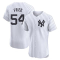 Kooe NY.Yankees #54 Max Fried Player White Limited Elite Home Stitched Jerseys