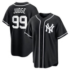 Kooe NY.Yankees #99 Aaron Judge Player Black Out Game Stitched Jerseys