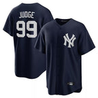 Kooe NY.Yankees #99 Aaron Judge Player Navy Game Stitched Jerseys