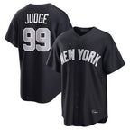 Kooe NY.Yankees #99 Aaron Judge Player Navy Home Game Stitched Jerseys