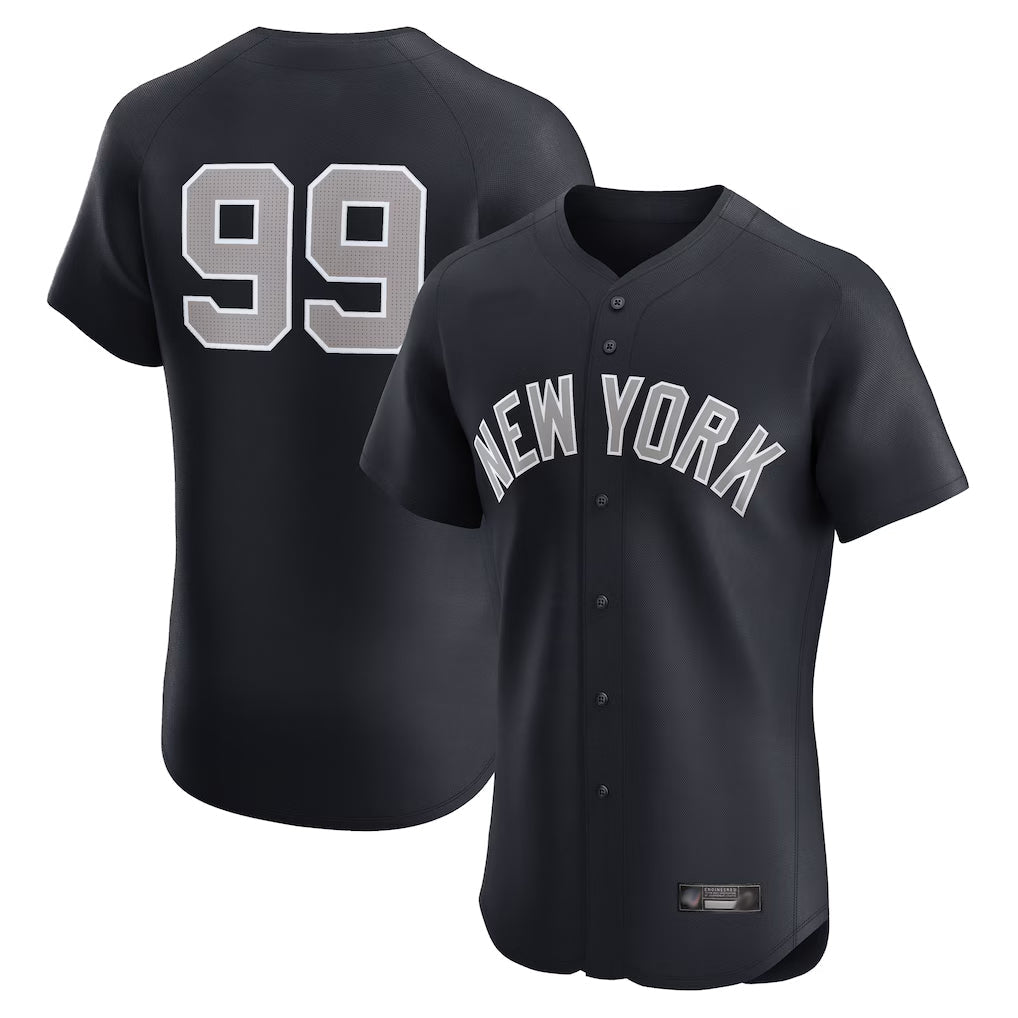 Kooe NY.Yankees #99 Aaron Judge Player Navy  Home Limited Elite Game Stitched Jerseys